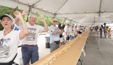 See 'longest Cuban sandwich' built by Old Havana Cafe, House of Hope