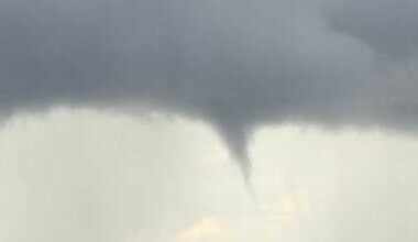 Apparent waterspout spotted near Jensen Beach and Stuart, Florida