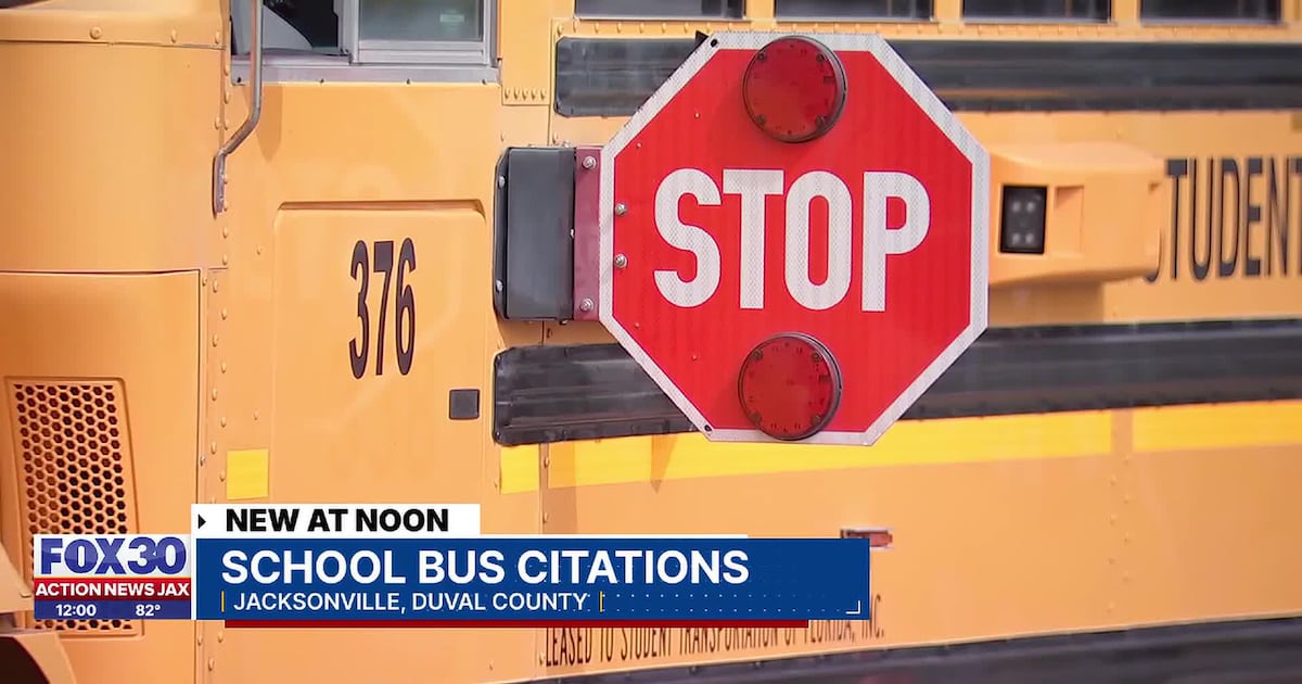 BusPatrol camera program issued 12,601 school bus citations, collected $363K in Duval