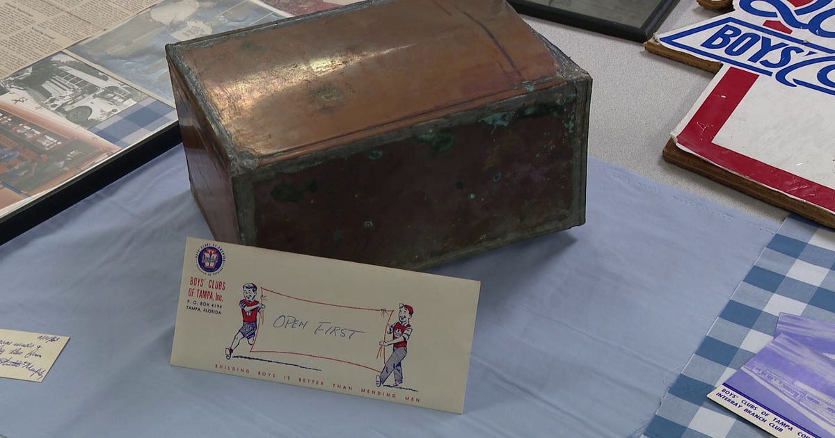 Boys and Girls Clubs of Greater Tampa Bay unearths 1962 time capsule