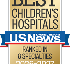 Nicklaus Children’s Hospital is No. 1 Pediatric Hospital* in Florida in U.S. News & World Report 2026-2027 Rankings