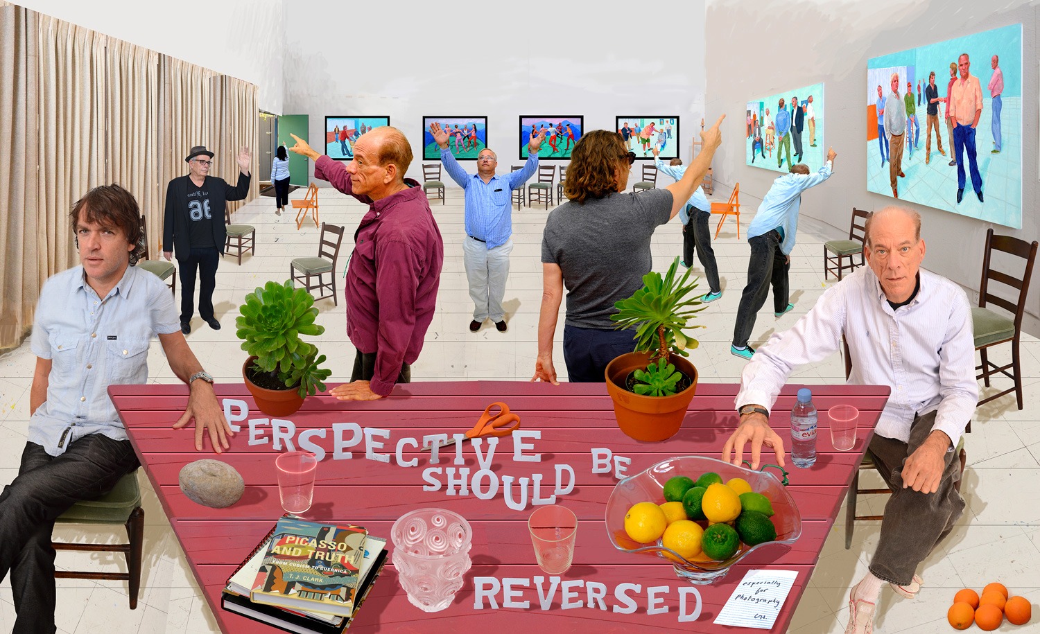 Exhibit with work from David Hockney, who 'restored the human form to art,' is now open at Tampa Museum of Art