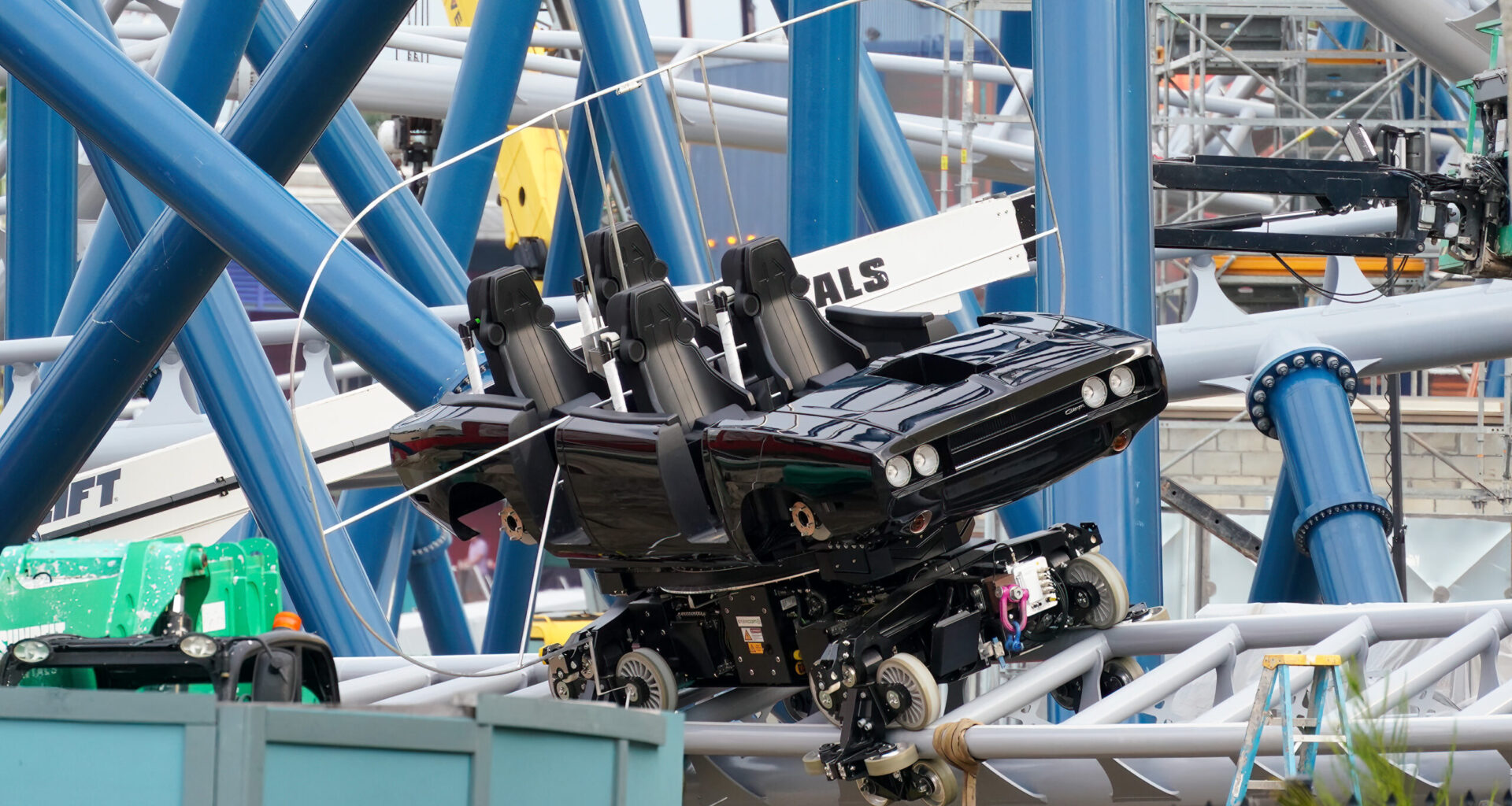 Fast & Furious: Hollywood Drift Ride Vehicle Completing Clearance Testing at Universal Studios Florida