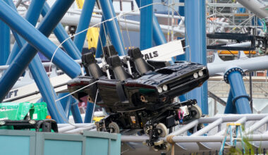Fast & Furious: Hollywood Drift Ride Vehicle Completing Clearance Testing at Universal Studios Florida