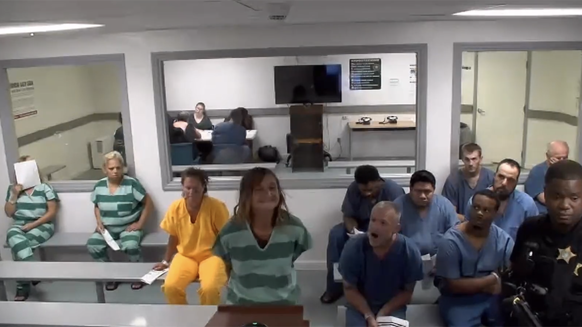 Woman accused of stealing marked BSO car makes bizarre bond court appearance – NBC 6 South Florida