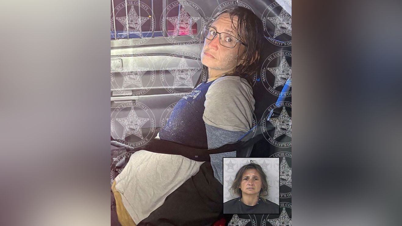 Stolen Broward deputy's car found on I-95 in St. Lucie County, woman arrested