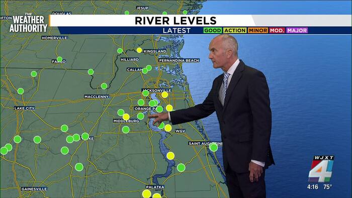 Cooler temperatures on the way, minor tidal flooding possible