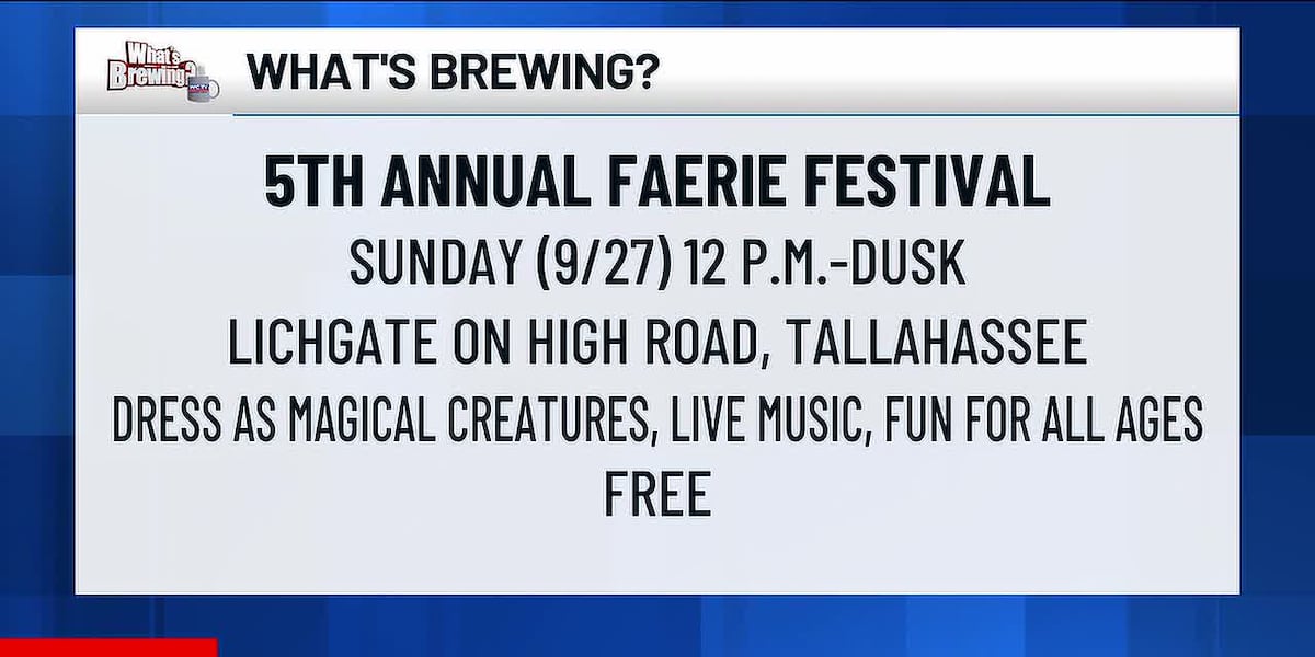 What’s Brewing - 5th annual Faerie Festival