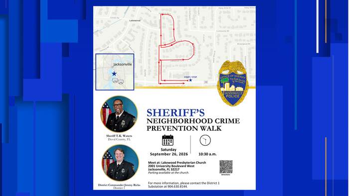 Sheriff T.K. Waters to lead Lakewood Crime Prevention Walk this Saturday
