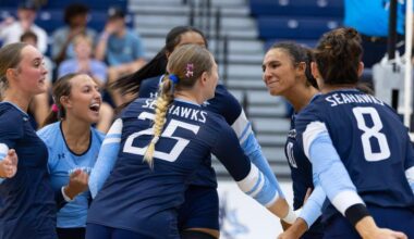 Volleyball Claims 3-2 Win Over Florida National in Five Sets