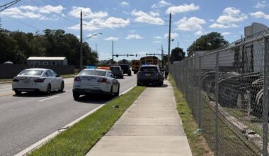 JFRD confirms no transports after crash involving school bus on Beaver Street