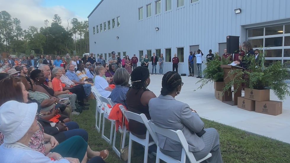 Hundreds gathered Thursday for the grand opening of Second Harvest of the Big Bend's new...