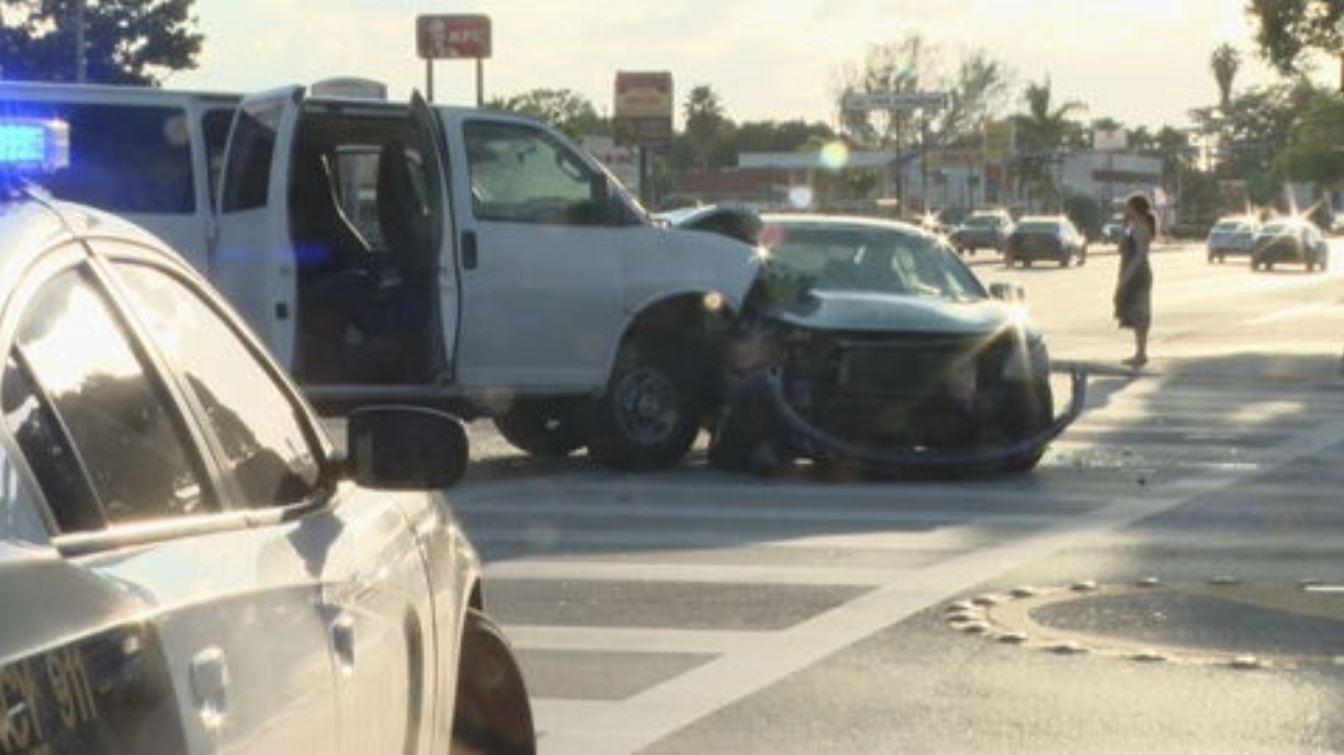 9 wounded in vehicle collision at West Miami-Dade intersection - WSVN 7News | Miami News, Weather, Sports