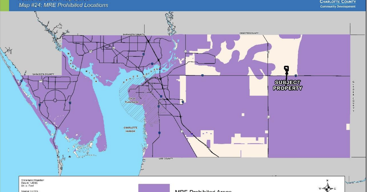County balks at mining proposal, while another project is subject of lawsuit | Port Charlotte News