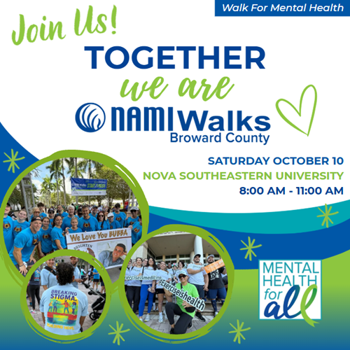 NAMI Broward Announces Record Number of Support for Annual NAMIWalks Broward Event
