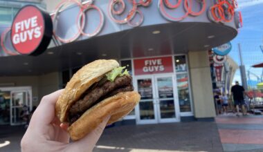 PHOTOS: Five Guys Now Open at Universal CityWalk Orlando
