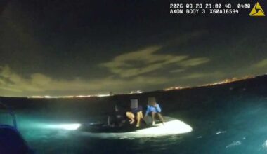 Three men rescued after boat capsizes near Port Everglades Inlet