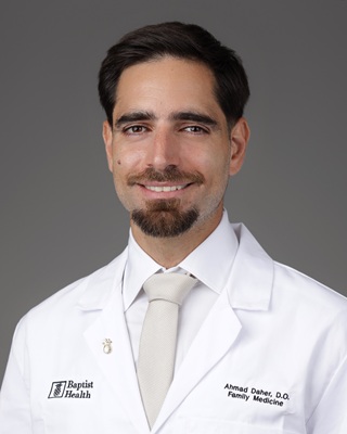 Ahmad Ali Daher, D.O., Joins Baptist Health Primary Care as a Family Medicine Physician