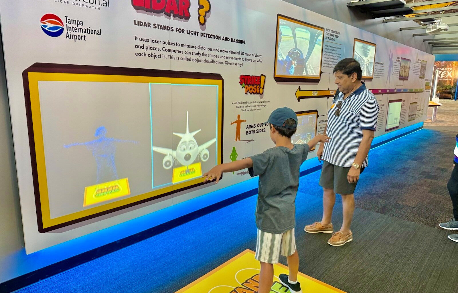 Airport Innovation Exhibit at MOSI
