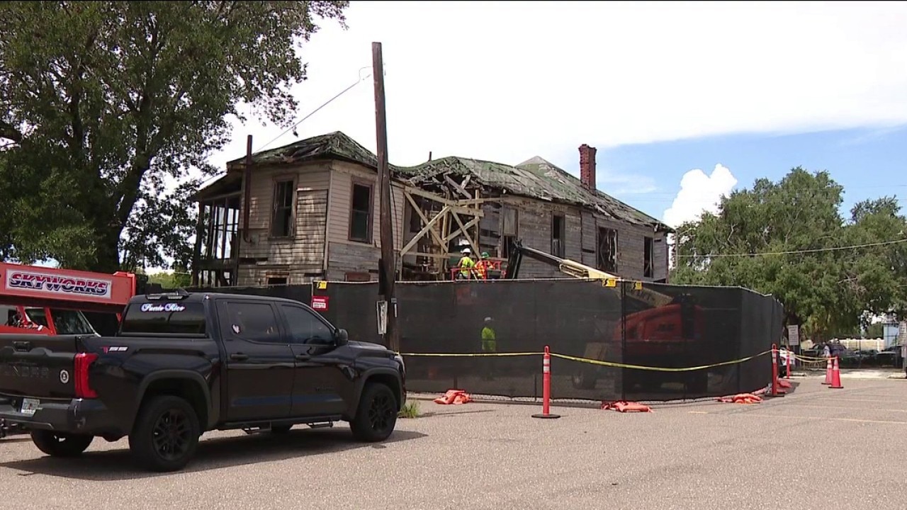Historic Jackson House to be completely rebuilt 