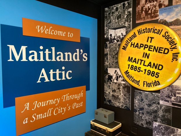 The A&H Museums of Maitland hosts this permanent history exhibition, "Maitland's Attic: A Journey Through a Small City's Past." (Matthew J. Palm/Orlando Sentinel)a