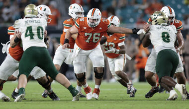 New Miami Hurricanes offensive line ready for Stanford debut