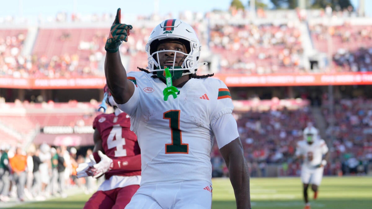 Malachi Toney launches Heisman Trophy campaign by smashing school records in Miami's rout of Stanford
