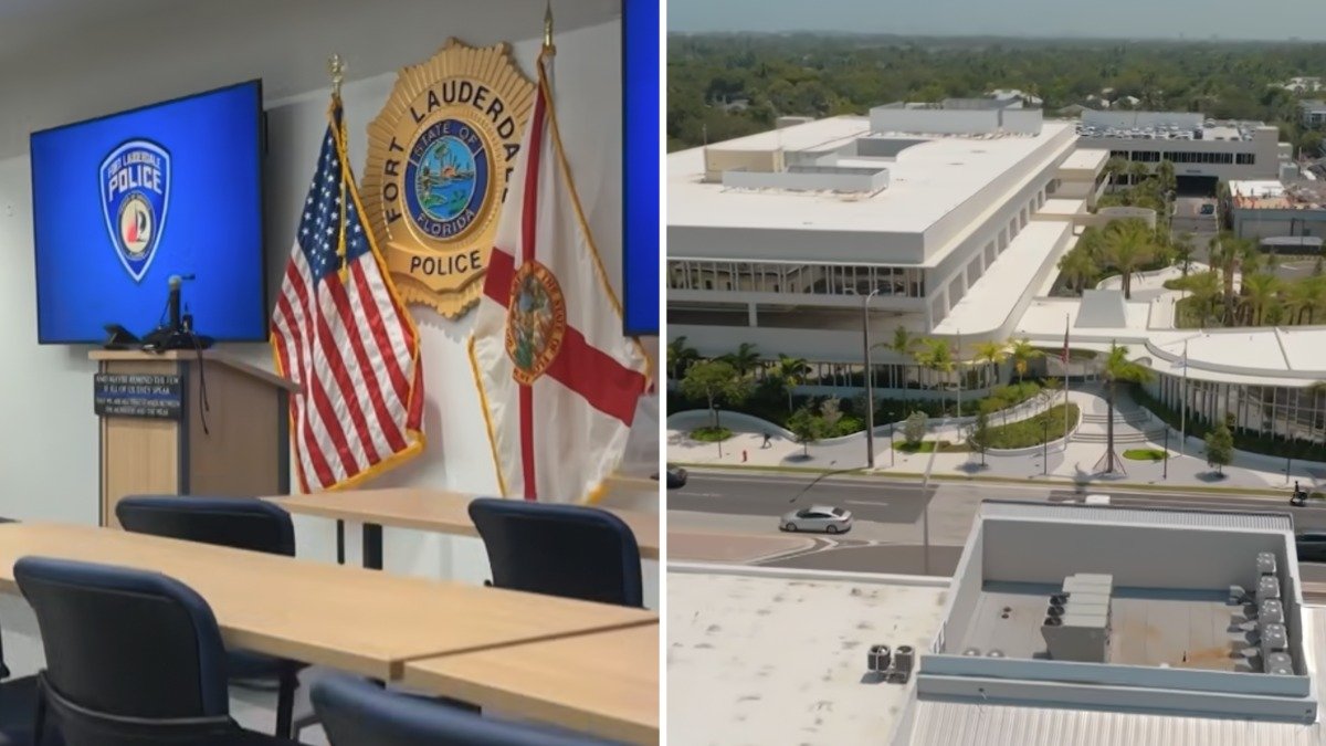Fort Lauderdale opens new $165M police headquarters – NBC 6 South Florida