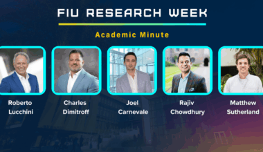 FIU researchers take center stage on The Academic Minute | FIU News