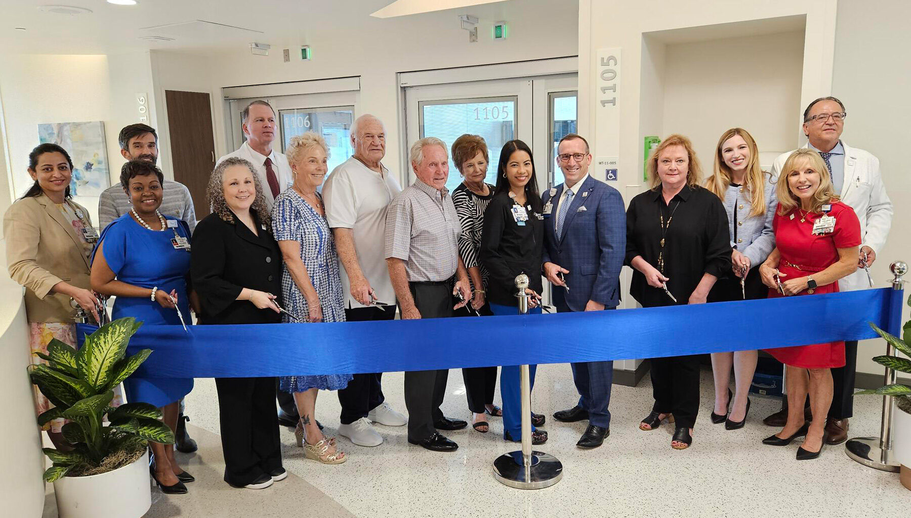 Baptist Health leaders, patients, physicians, nursing staff and board members were on hand to cut the ribbon, Aug. 27.