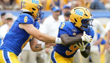 With 7 touchdown passes, Mason Heintschel sets a record for ACC quarterbacks and leads Pitt to a big win over Miami (Ohio)