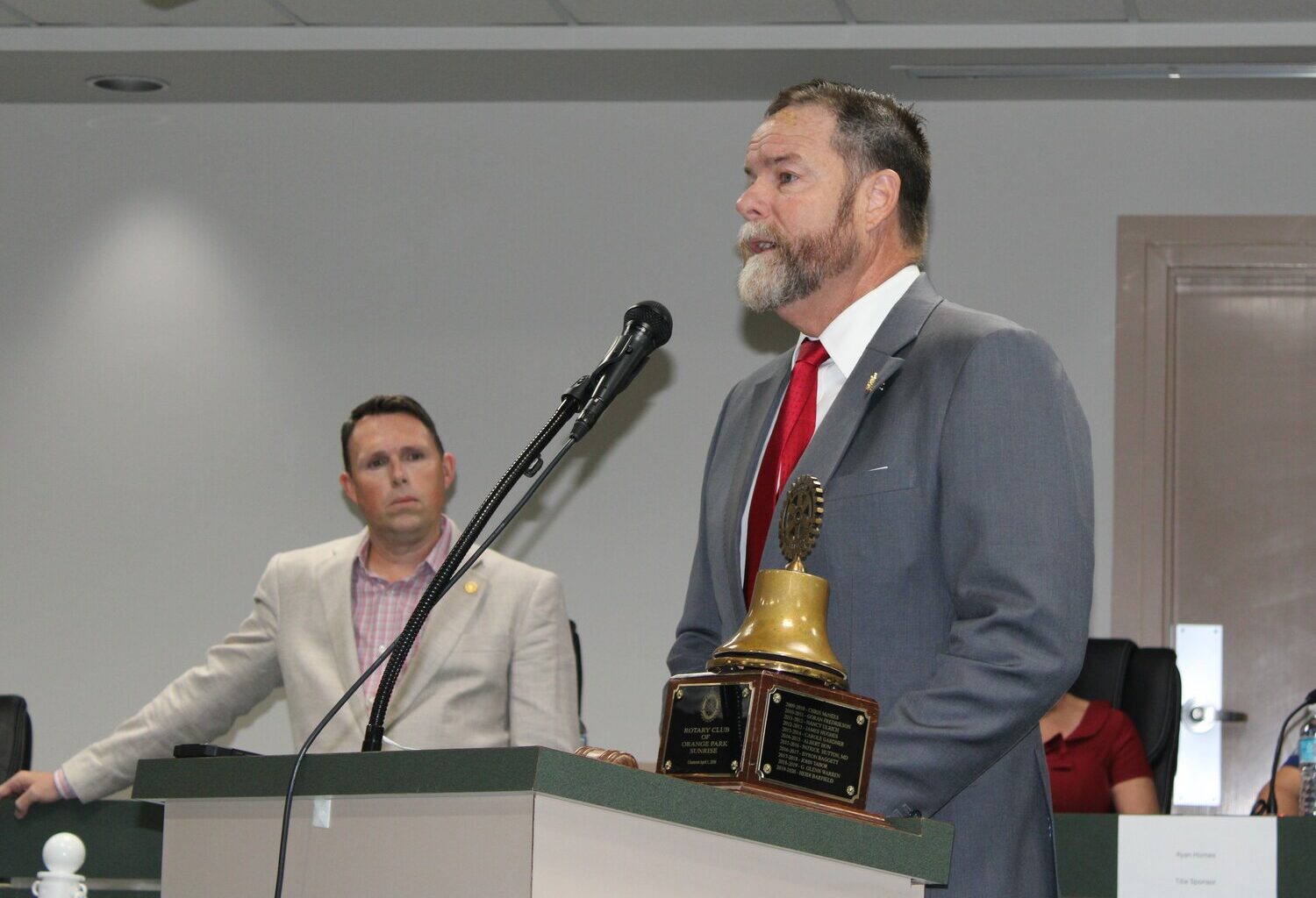 U.S. Rep. Aaron Bean, who represents Clay County in Washington, D.C., said terrorists were unsuccessful in trying to deflate the American spirit on Sept. 11, 2001.