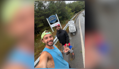 Florida man walks over 20M steps to New England, in honor of suicide, addiction victims
