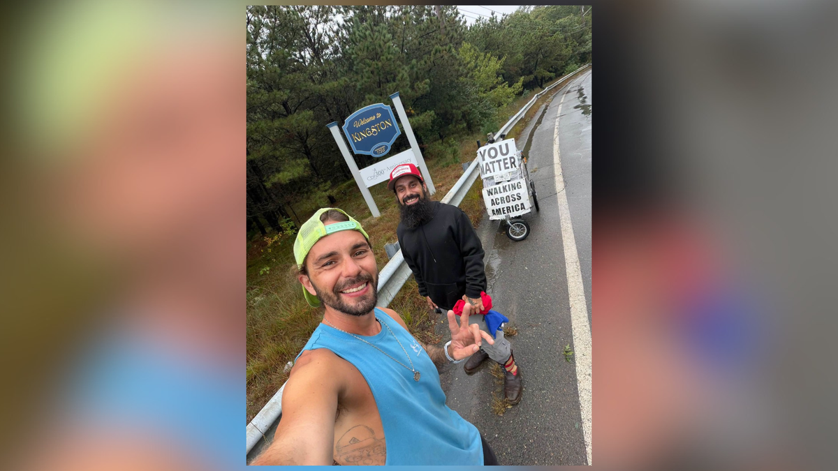 Florida man walks over 20M steps to New England, in honor of suicide, addiction victims