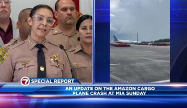 Miami-Dade sheriff IDs 5 killed in Amazon cargo plane crash near MIA amid probe; 3 victims hospitalized, 2 released - WSVN 7News | Miami News, Weather, Sports