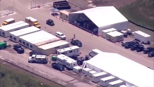 ‘Alligator Alcatraz’ put detainees in metal cages labeled ‘calming areas,’ watchdog finds - WSVN 7News | Miami News, Weather, Sports