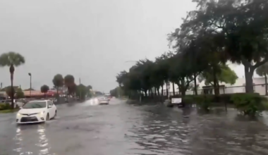 Downpours bring flooding to portions of Broward County, trigger street flood advisory - WSVN 7News | Miami News, Weather, Sports