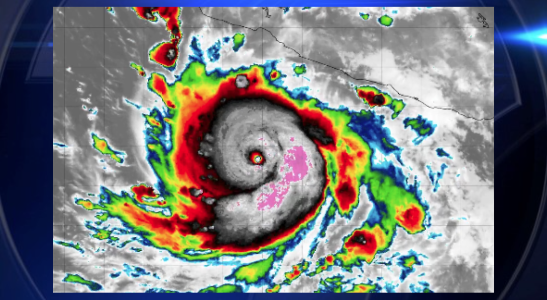 Polo strengthens to a Category 5 hurricane off Mexico’s Pacific coast - WSVN 7News | Miami News, Weather, Sports