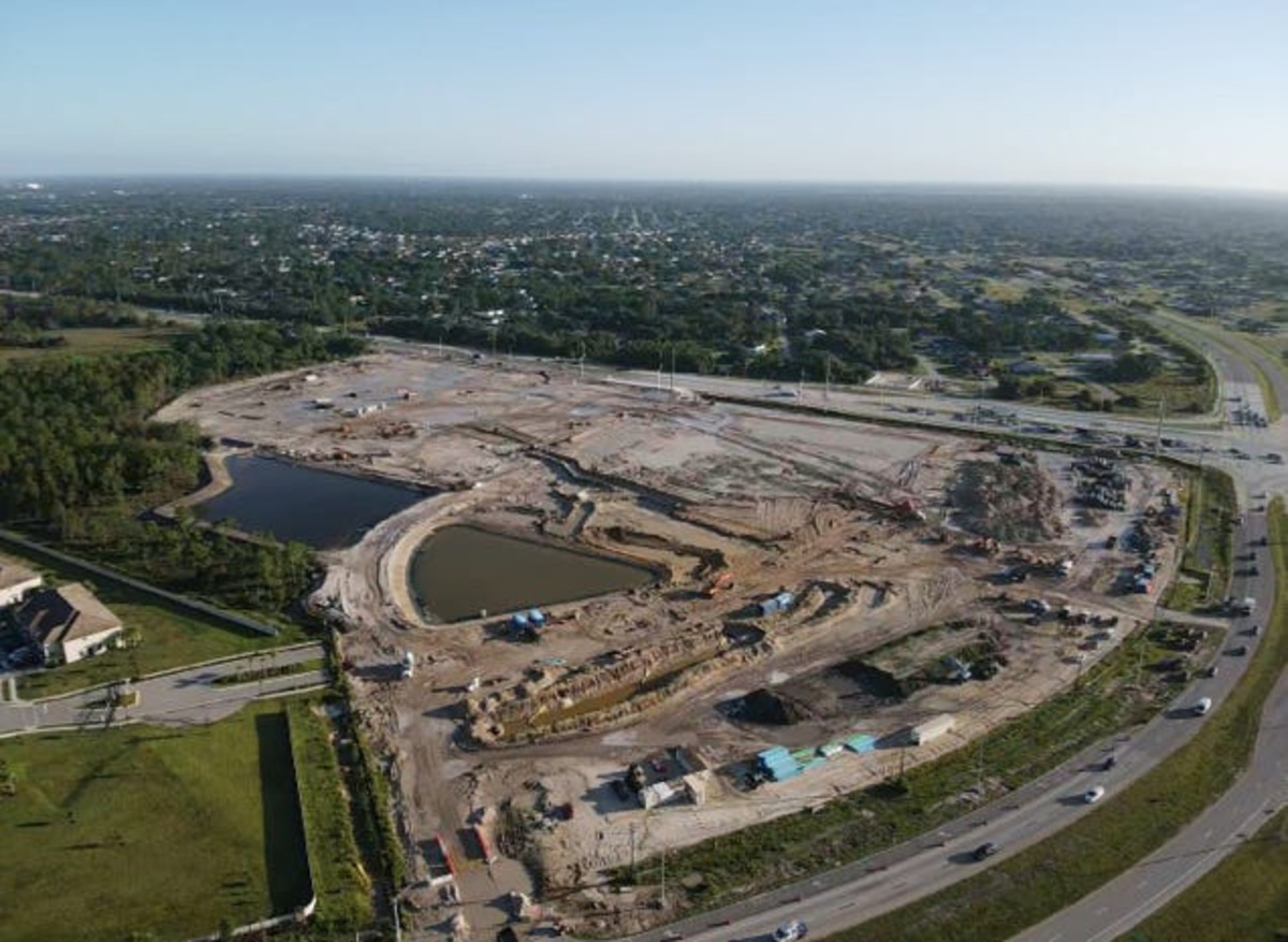 Under construction on Aug. 28, 2026, The Sembler Properties is bringing Publix and Home Depot as part of efforts at State Road 82 and Daniels Parkway in Southwest Florida's Unbuilt Triangle in eastern Lee County, where nearly a half-million newcomers are slated to live.
