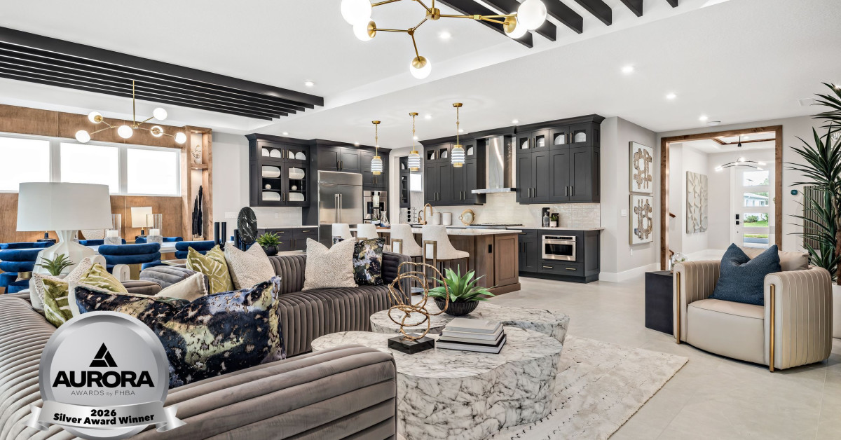 Kolter Homes Earns Three 2026 Aurora Silver Awards for Home Design