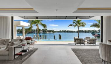 A Waterfront Miami Beach Mansion Designed by Kobi Karp Asks $42 Million
