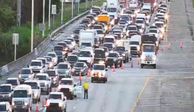 I-95 North in Martin County shut down after deadly crash involving sedan, box truck