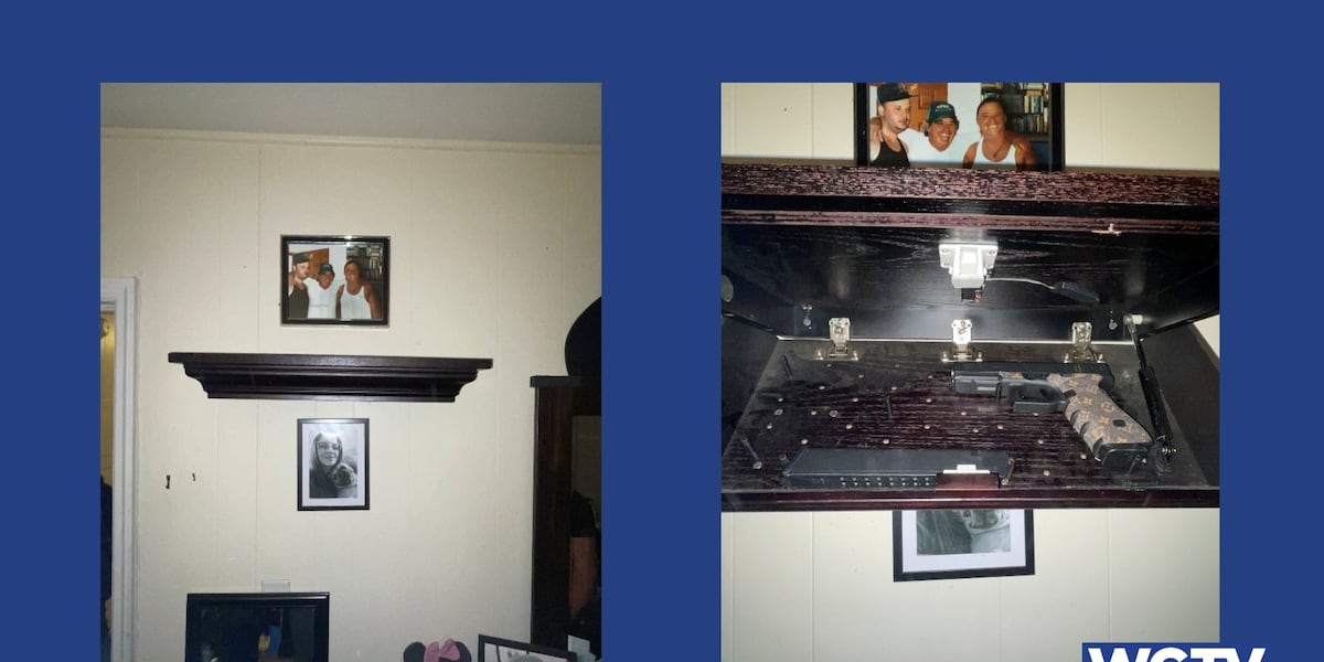 Tallahassee man pleads guilty to firearm charges after police find gun hidden in shelf