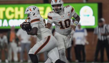 No. 6 Miami brings prolific offense into Central Michigan matchup