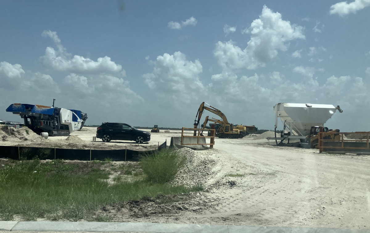 July 2026 residential real estate construction in the State Road 82 and Corkscrew Road corridor of far eastern Lee County near the Collier County line and what is known as Southwest Florida's Unbuilt Triangle.