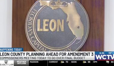 Leon County leaders to outline 2027 state and federal legislative priorities Tuesday