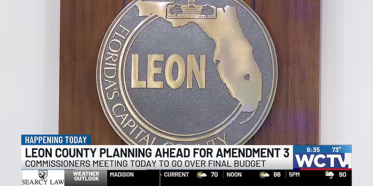 Leon County leaders to outline 2027 state and federal legislative priorities Tuesday