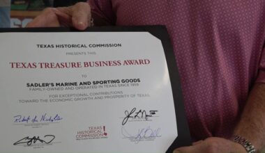 Sadler’s Marine recognized as Texas Treasure after 67 years in Jacksonville