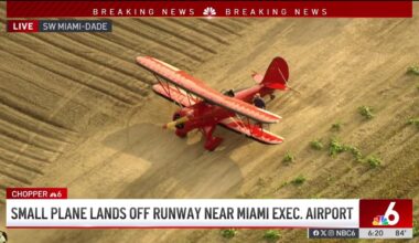 Small plane makes emergency landing near Miami Executive Airport – NBC 6 South Florida