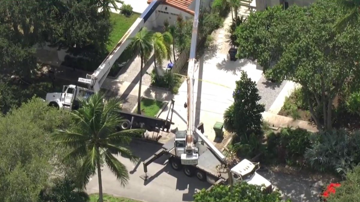 2nd crane topples onto home in Fort Lauderdale while trying to remove 1st – NBC 6 South Florida